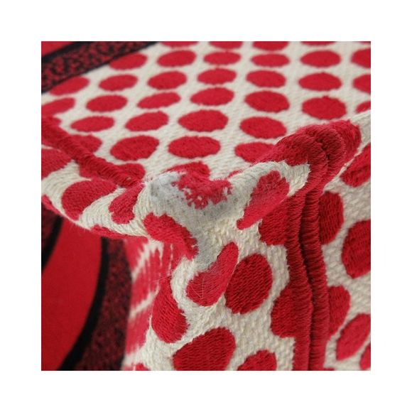 Pre Loved Dior Printed Canvas Open Top Tote - Picture 11 of 15